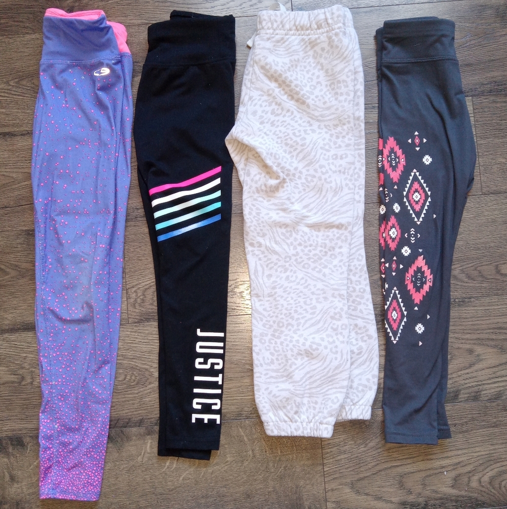 Justice Multicolor Kids' Leggings Set